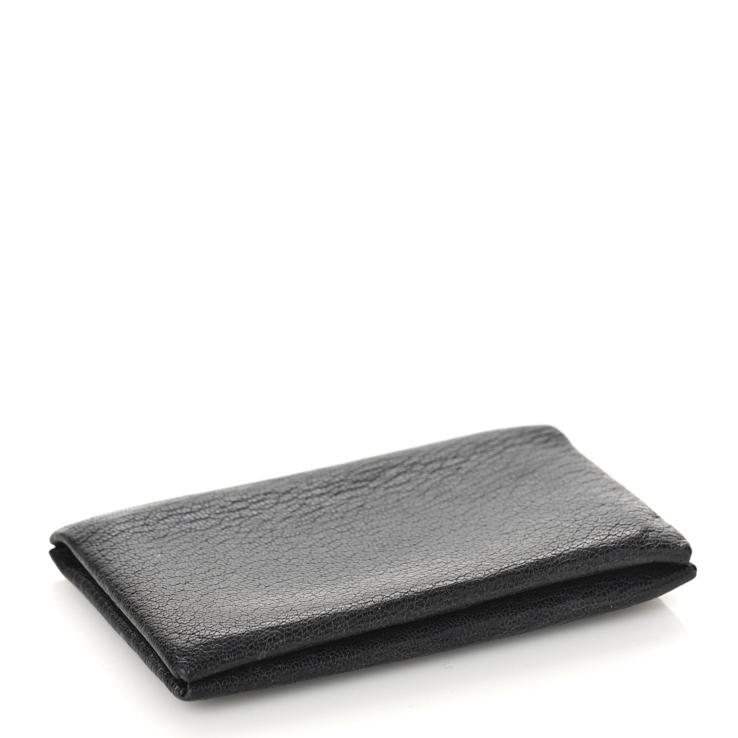 Hermes Chevre Mysore Calvi Card Case Black 4 of 11