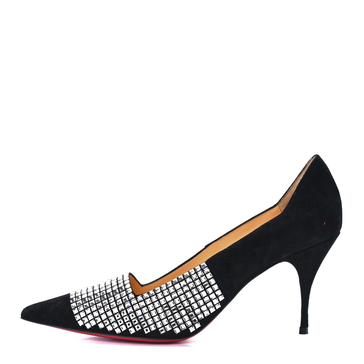 Suede Championne Strass 80 Pumps 36.5 Black