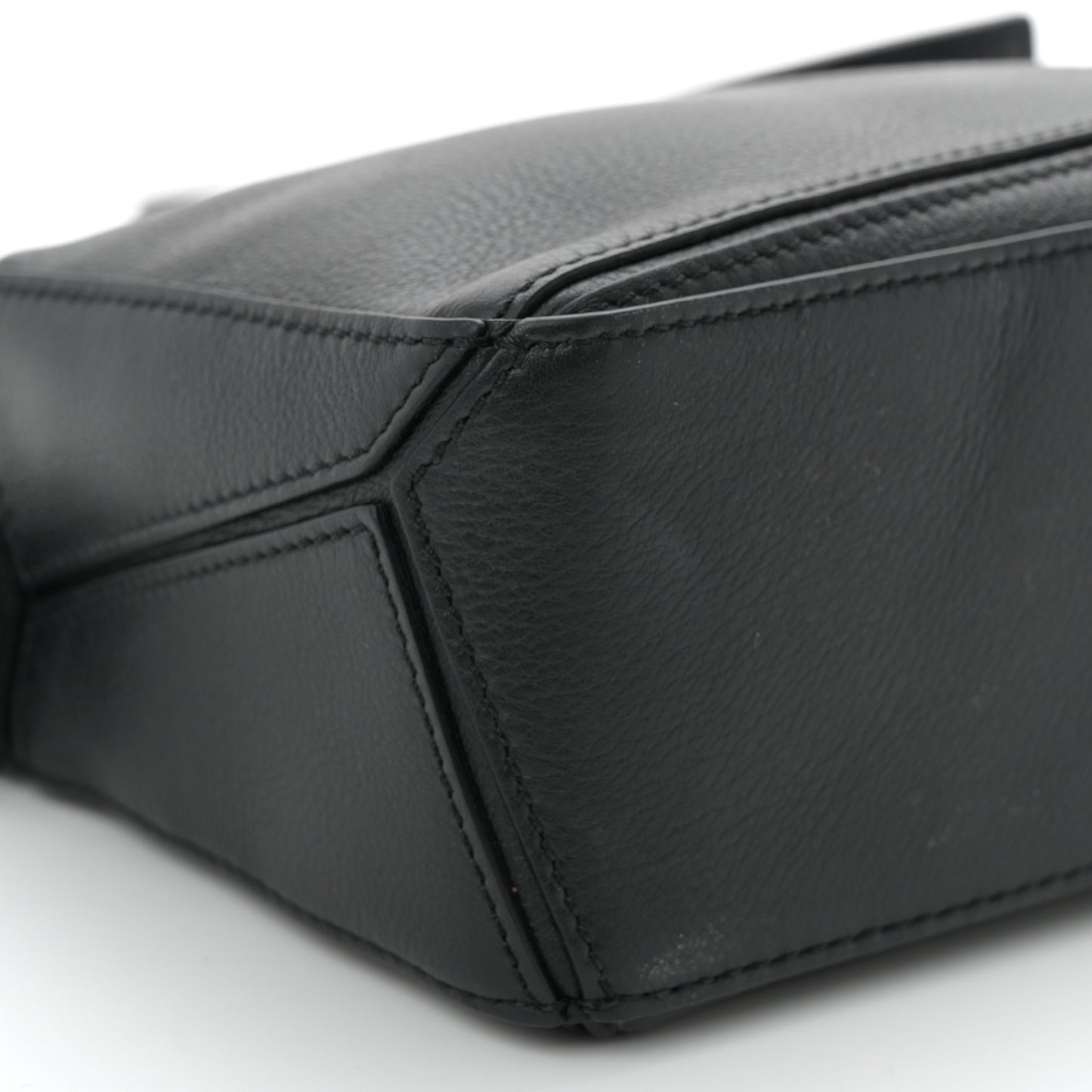 Calfskin Mini Puzzle Bag Black