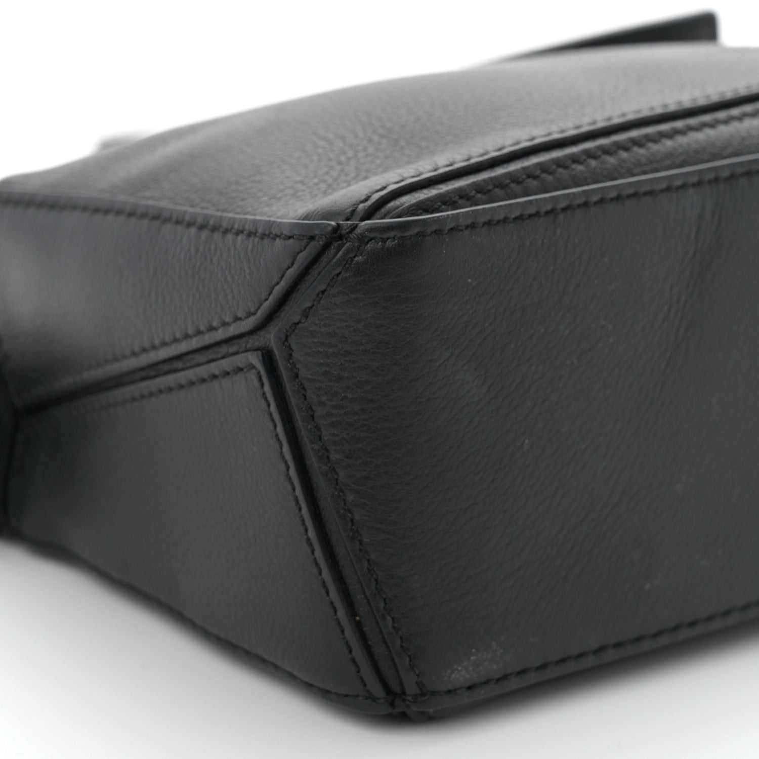 Loewe Calfskin Mini Puzzle Bag Black 8 of 9