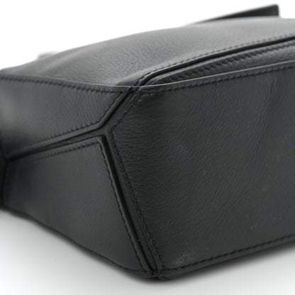 Loewe Calfskin Mini Puzzle Bag Black 8 of 9