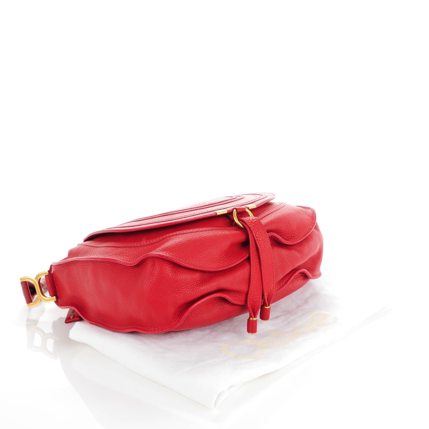 Chloe Calfskin Medium Marcie Hobo Acerola 4 of 7