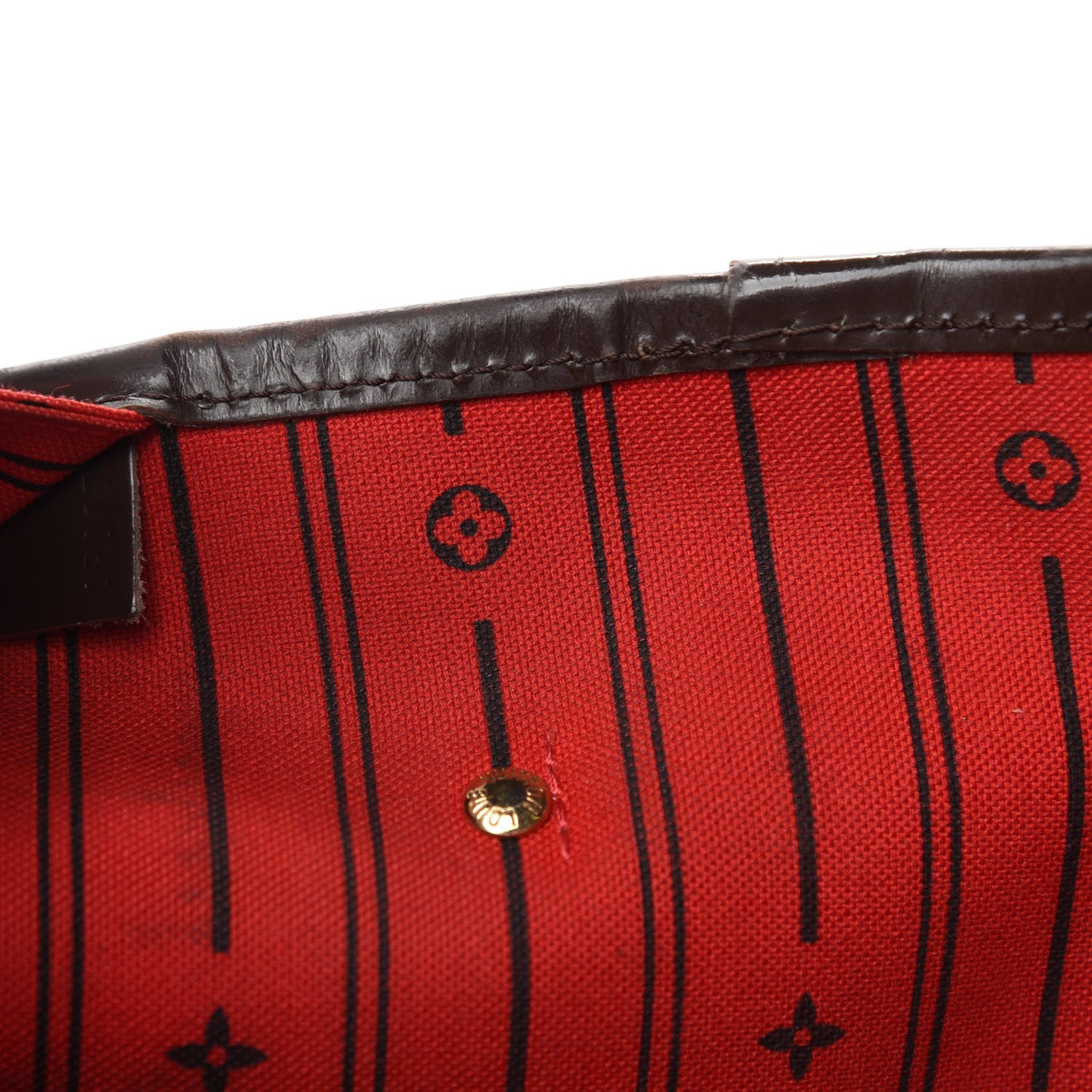 Louis Vuitton Damier Ebene Neverfull MM 18 of 19