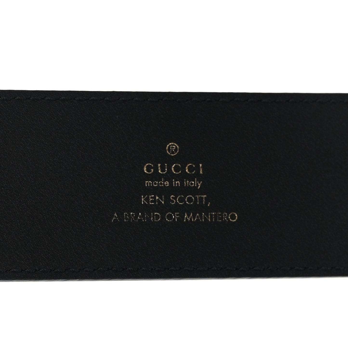 x Ken Scott Calfskin Double G 40mm Belt 90 36 Multicolor