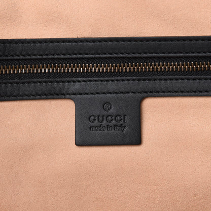 Gucci Suede Ophidia Large Re(Belle) Top Handle Bag Nocciola Black 11 of 13