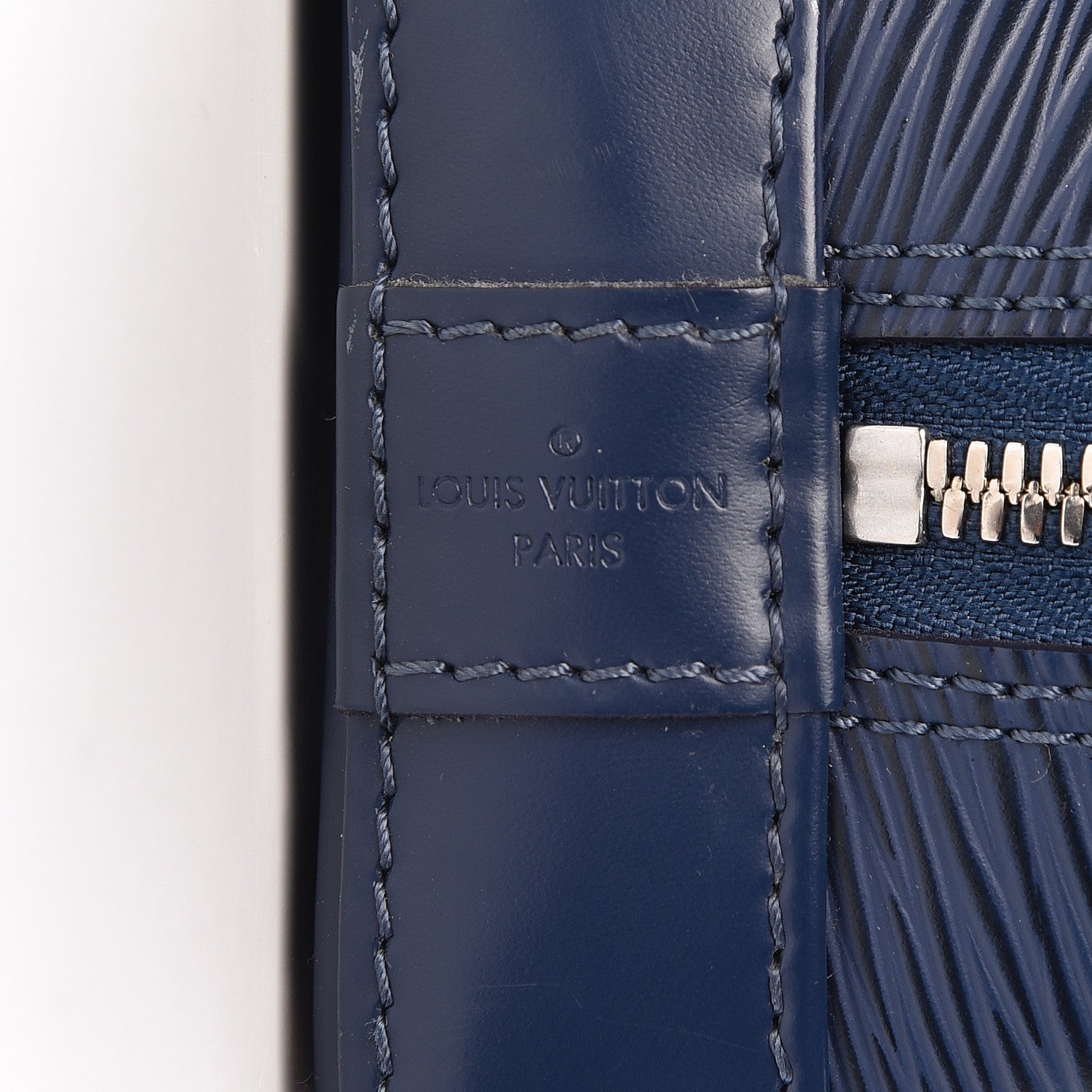 Louis Vuitton Epi Alma BB Indigo 6 of 15