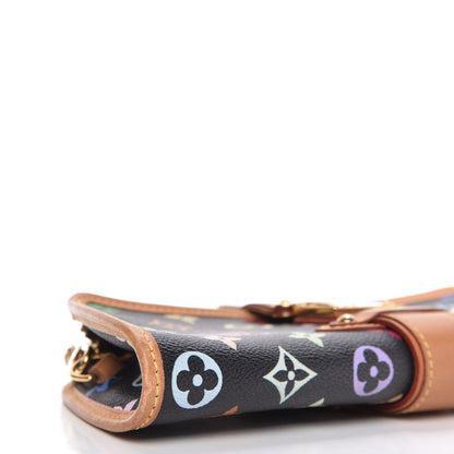 Louis Vuitton Monogram Multicolor Shirley Black 6 of 9