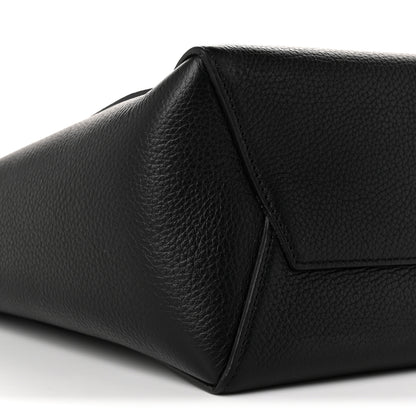 Celine Soft Grained Calfskin Small Sangle Bucket Bag Black 8 of 9