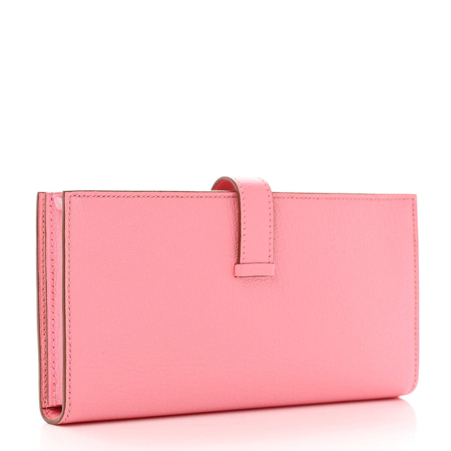 Chevre Mysore Bearn Gusset Wallet Rose Confetti