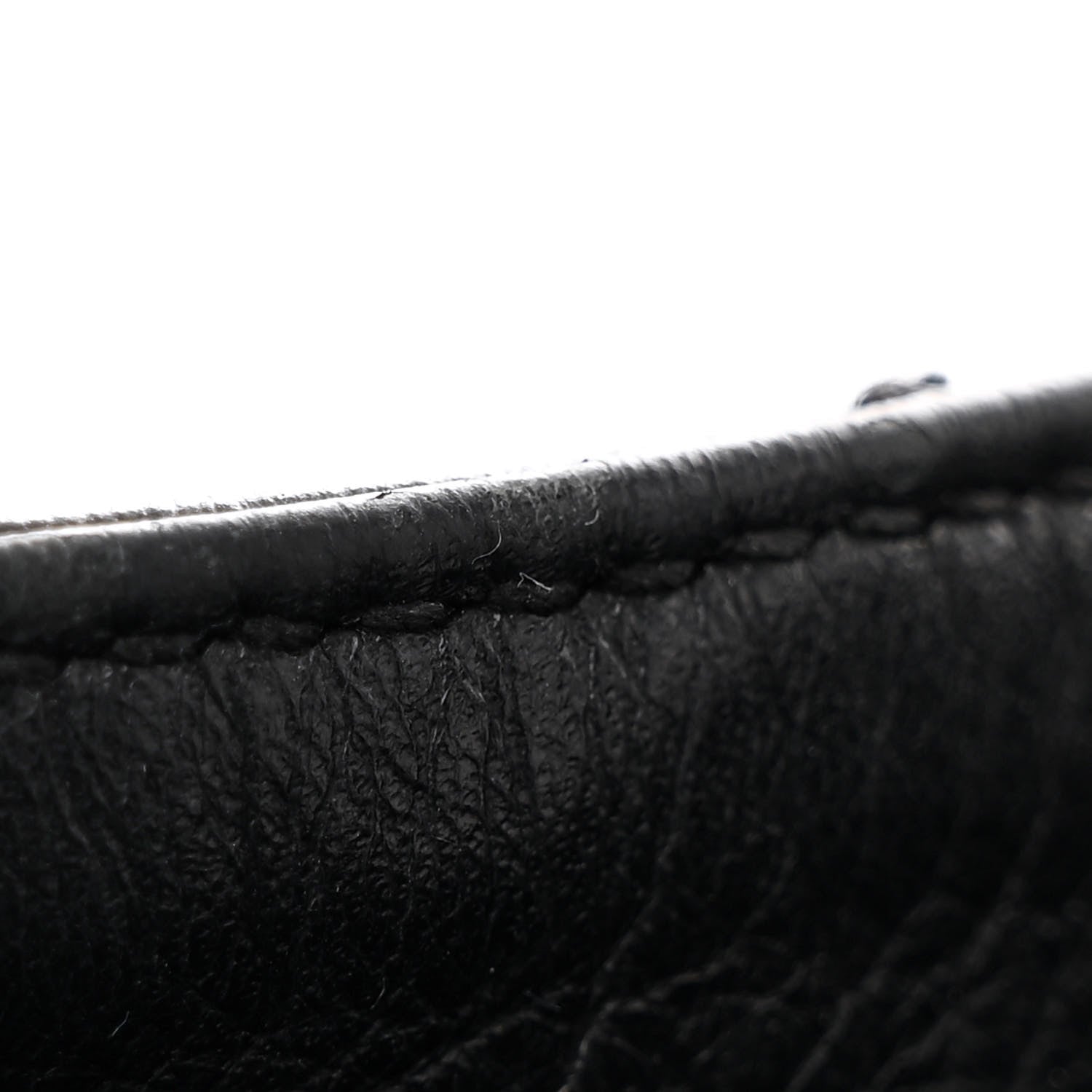 Saint Laurent Crinkled Calfskin Matelasse Monogram Large Niki Shopper Tote Black 14 of 17