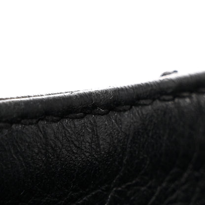 Saint Laurent Crinkled Calfskin Matelasse Monogram Large Niki Shopper Tote Black 14 of 17