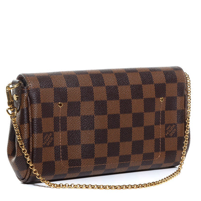 Louis Vuitton Damier Ebene Favorite PM 3 of 8