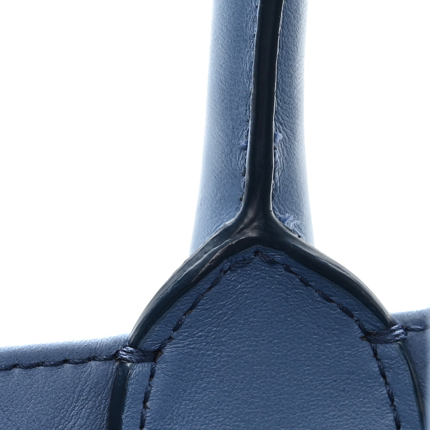 Christian Dior Gradient Smooth Calfskin Embossed Medium Book Tote Indigo Blue 11 of 12