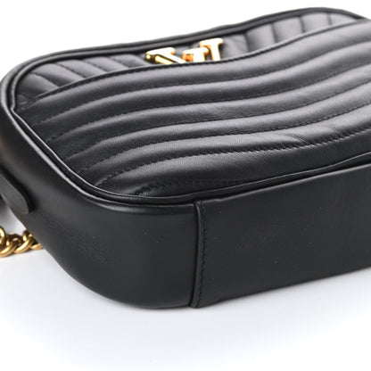 Louis Vuitton Calfskin New Wave Camera Bag Black 8 of 9