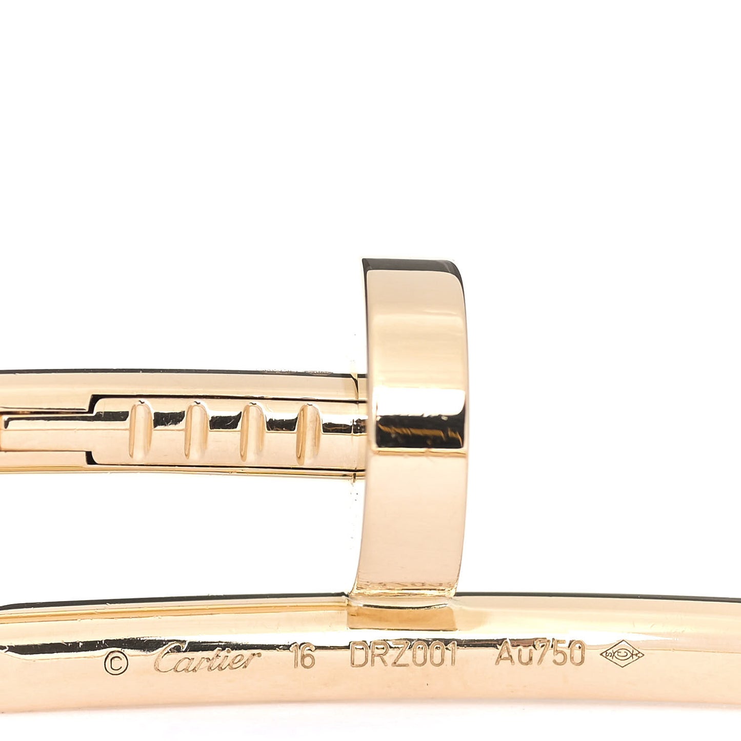 18K Yellow Gold Juste Un Clou Bracelet 16