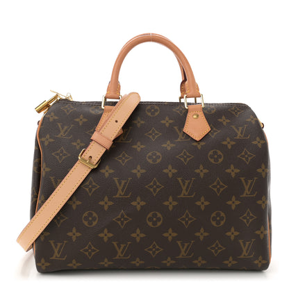 Louis Vuitton Monogram Speedy Bandouliere 30 1 of 13