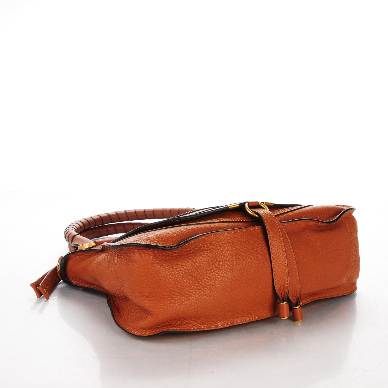 Chloe Calfskin Medium Marcie Satchel Tan 4 of 8