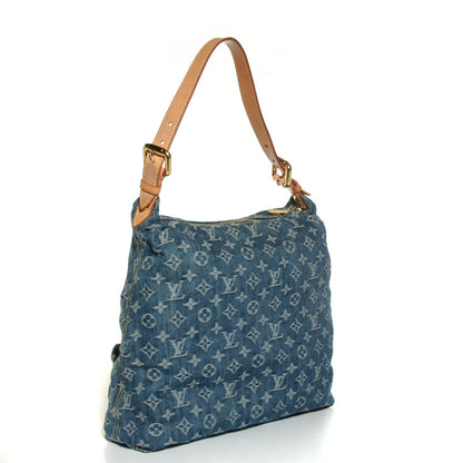 Louis Vuitton Denim Baggy GM Blue 3 of 7