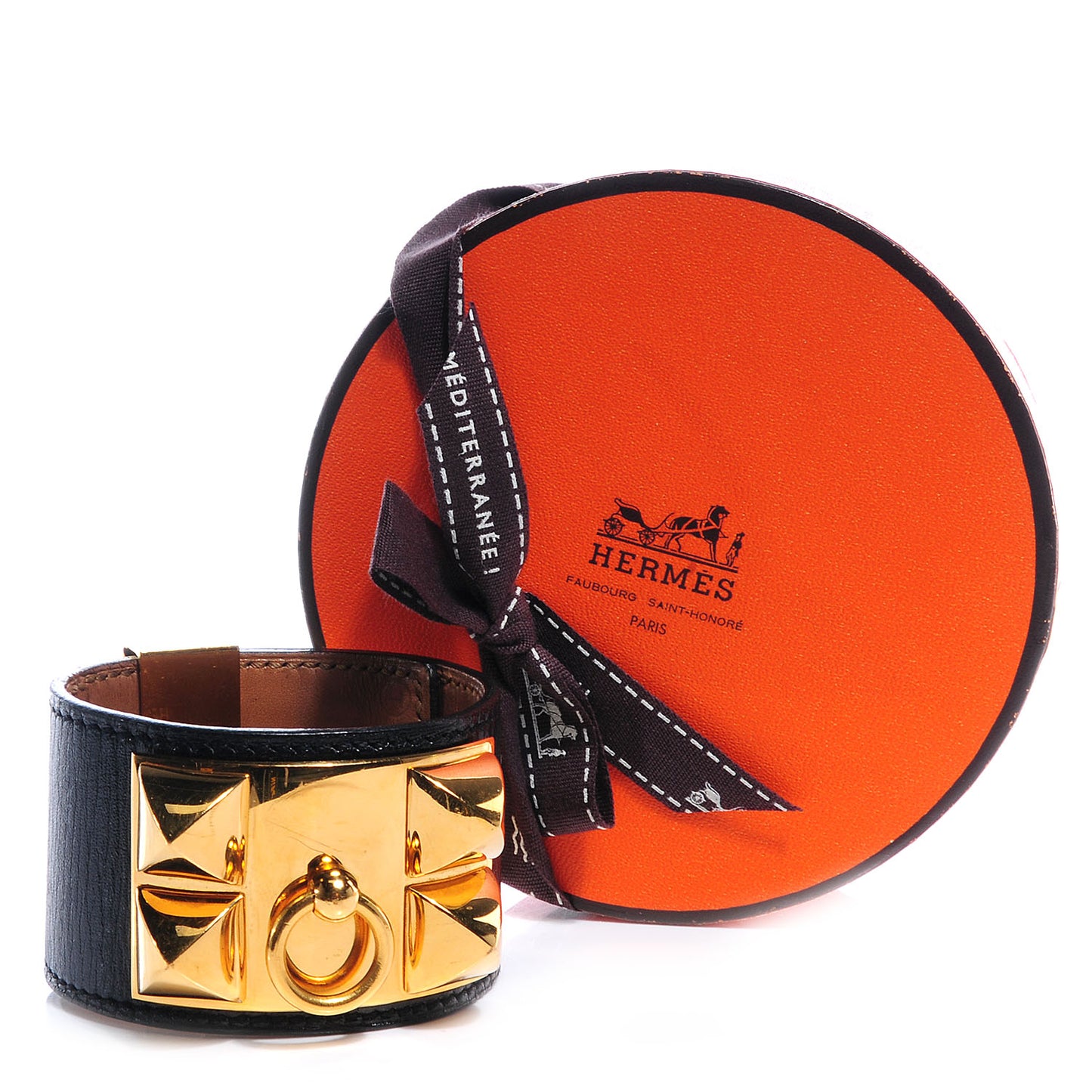 Box Collier de Chien CDC Bracelet Small Black