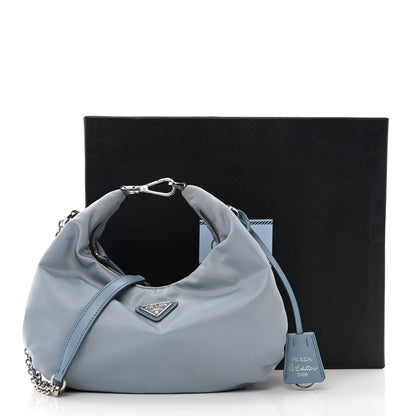 Prada Tessuto Nylon Saffiano Re-Edition 2006 Shoulder Bag Astrale 9 of 9