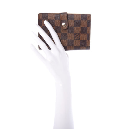 Louis Vuitton Damier Ebene French Purse Wallet 2 of 8
