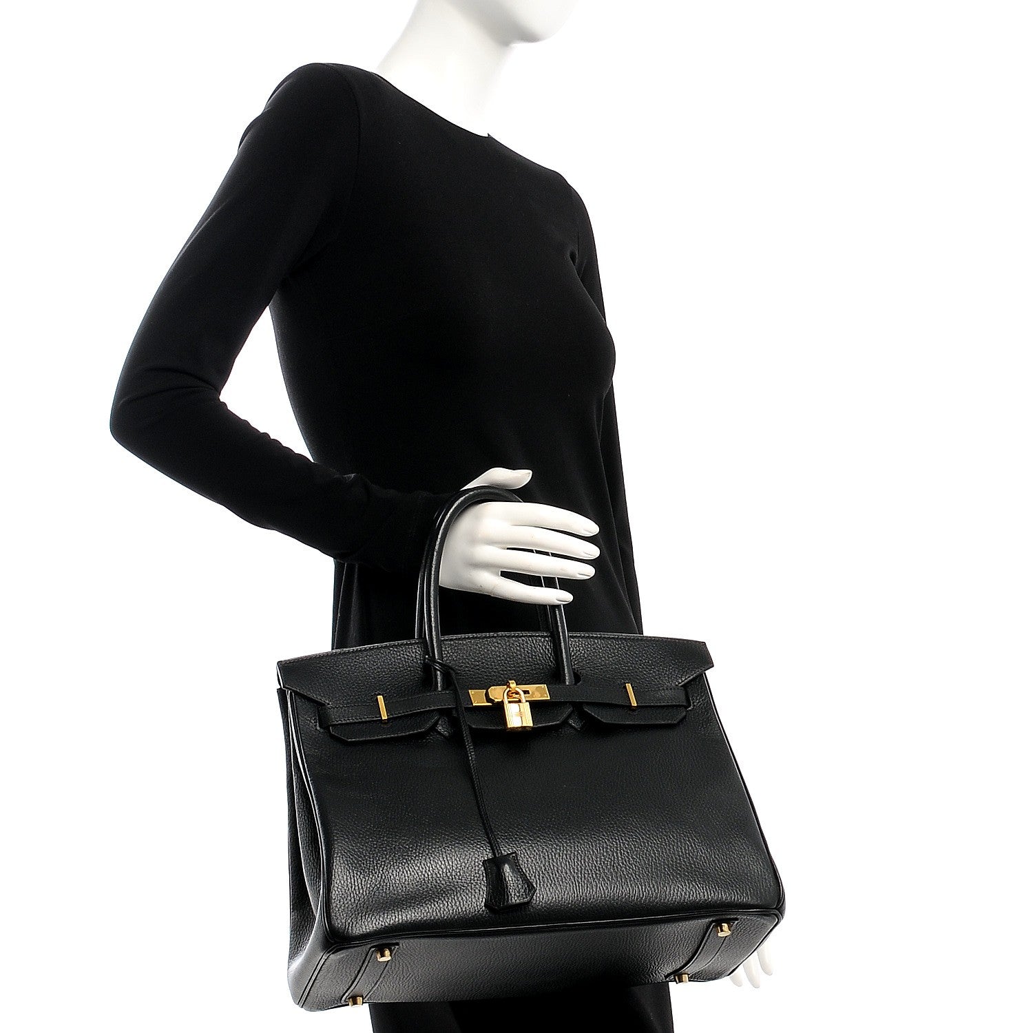 Hermes Ardennes Birkin 35 Black 2 of 23