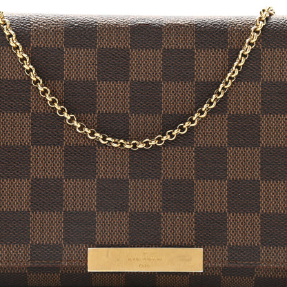 Louis Vuitton Damier Ebene Favorite MM 9 of 12