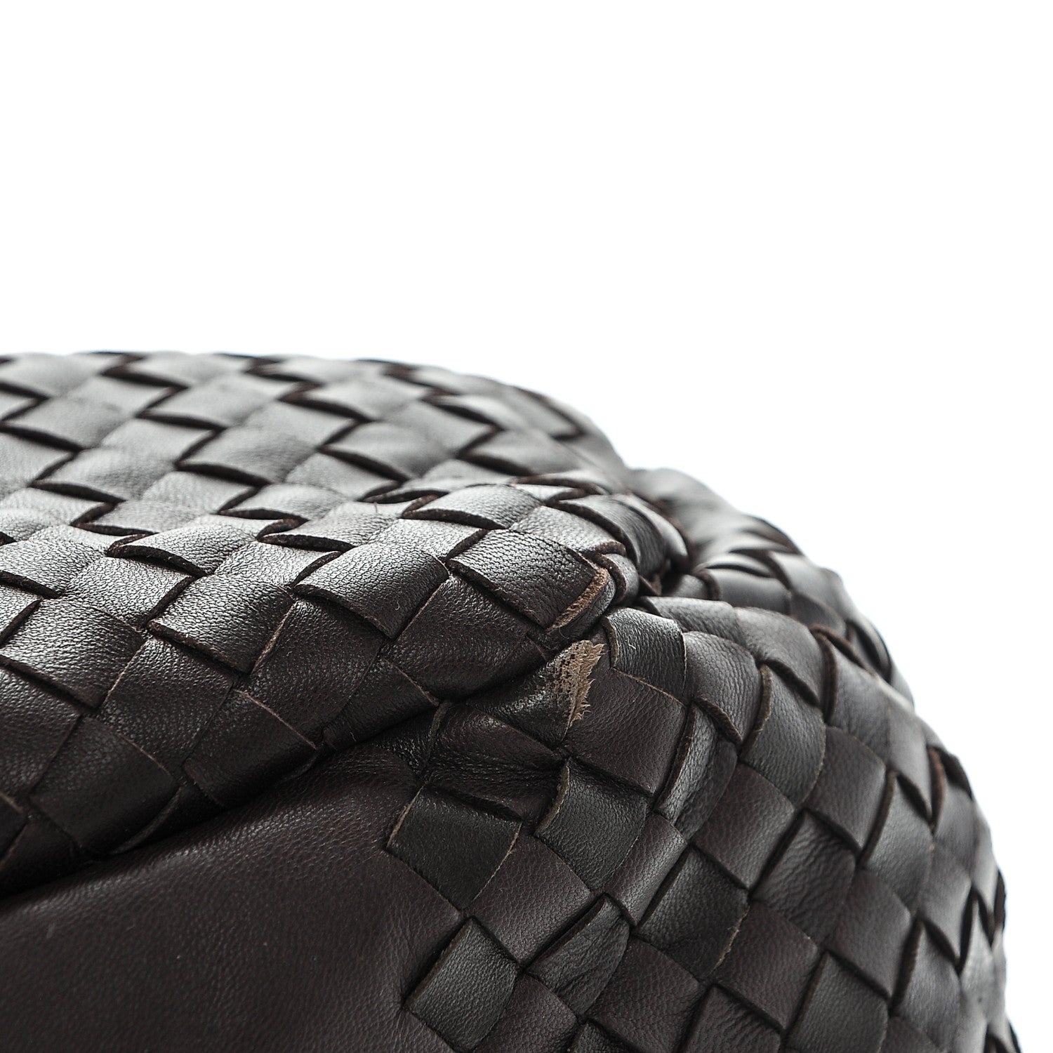Bottega Veneta Nappa Intrecciato Large Campana Ebano 7 of 7