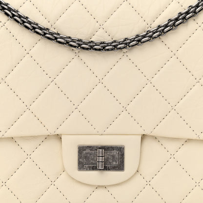 Chanel Aged Calfskin Quilted 2.55 Reissue 227 Flap White 7 of 9