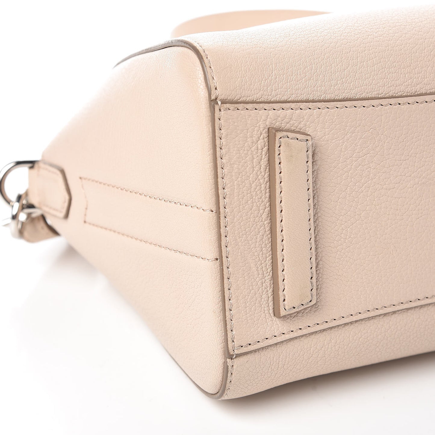 Sugar Goatskin Mini Antigona Nude Pink