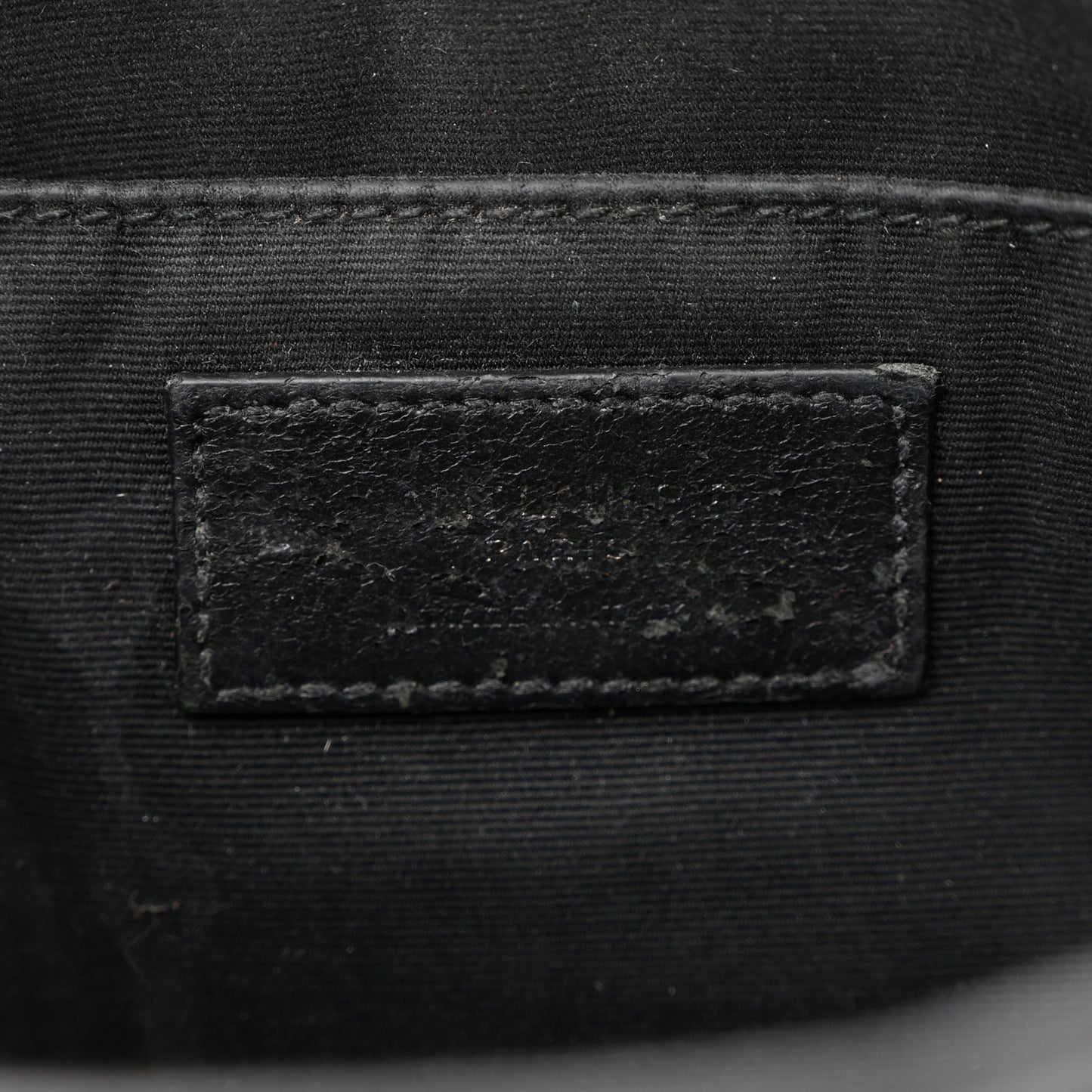 Calfskin Matelasse Monogram Monochrome Lou Camera Bag Black