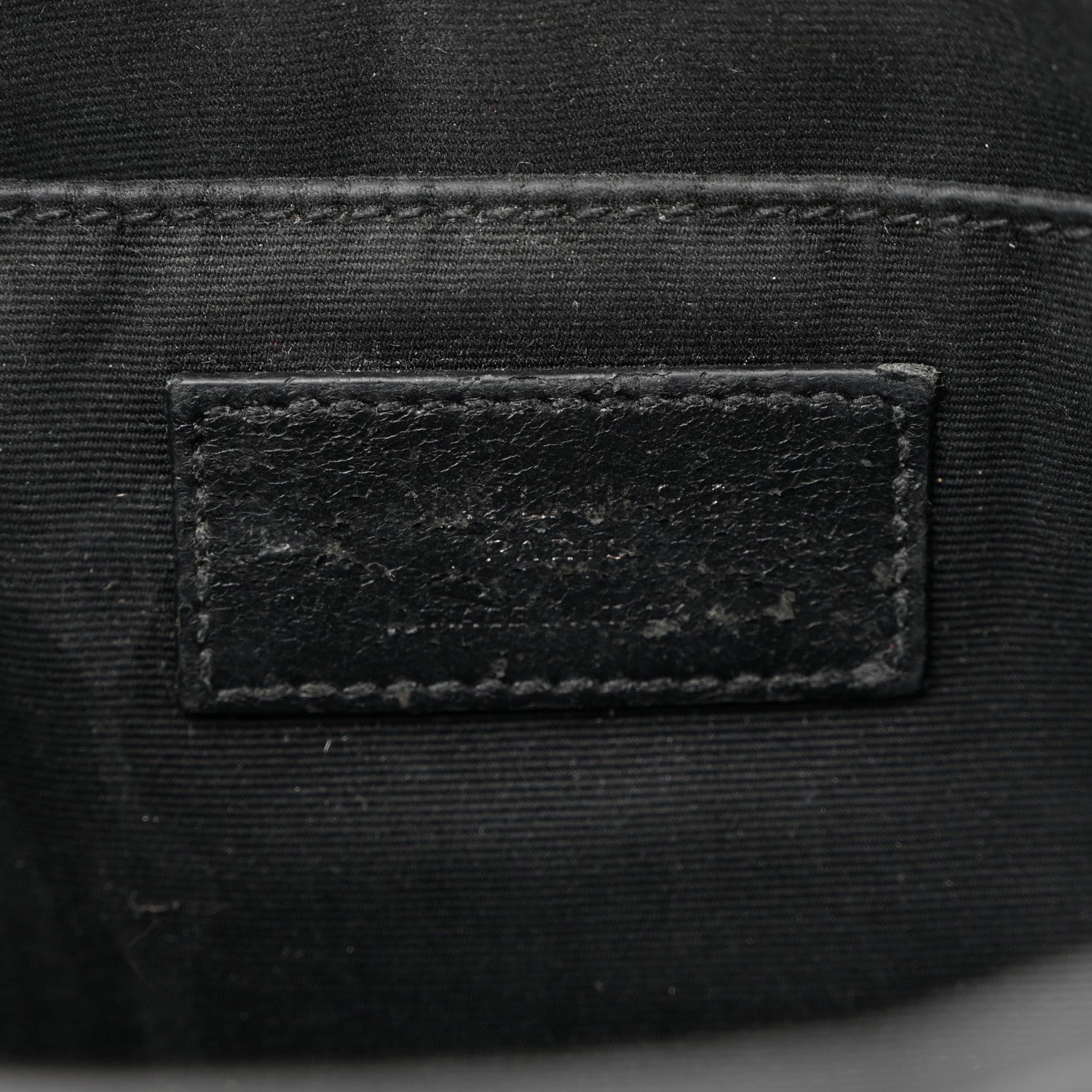 Saint Laurent Calfskin Matelasse Monogram Monochrome Lou Camera Bag Black 6 of 13