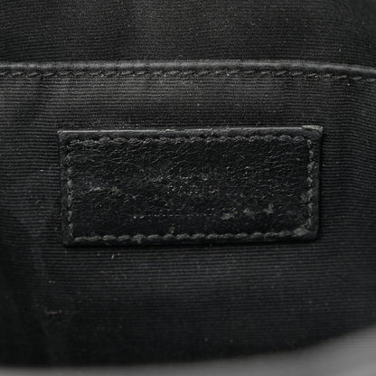 Saint Laurent Calfskin Matelasse Monogram Monochrome Lou Camera Bag Black 6 of 13