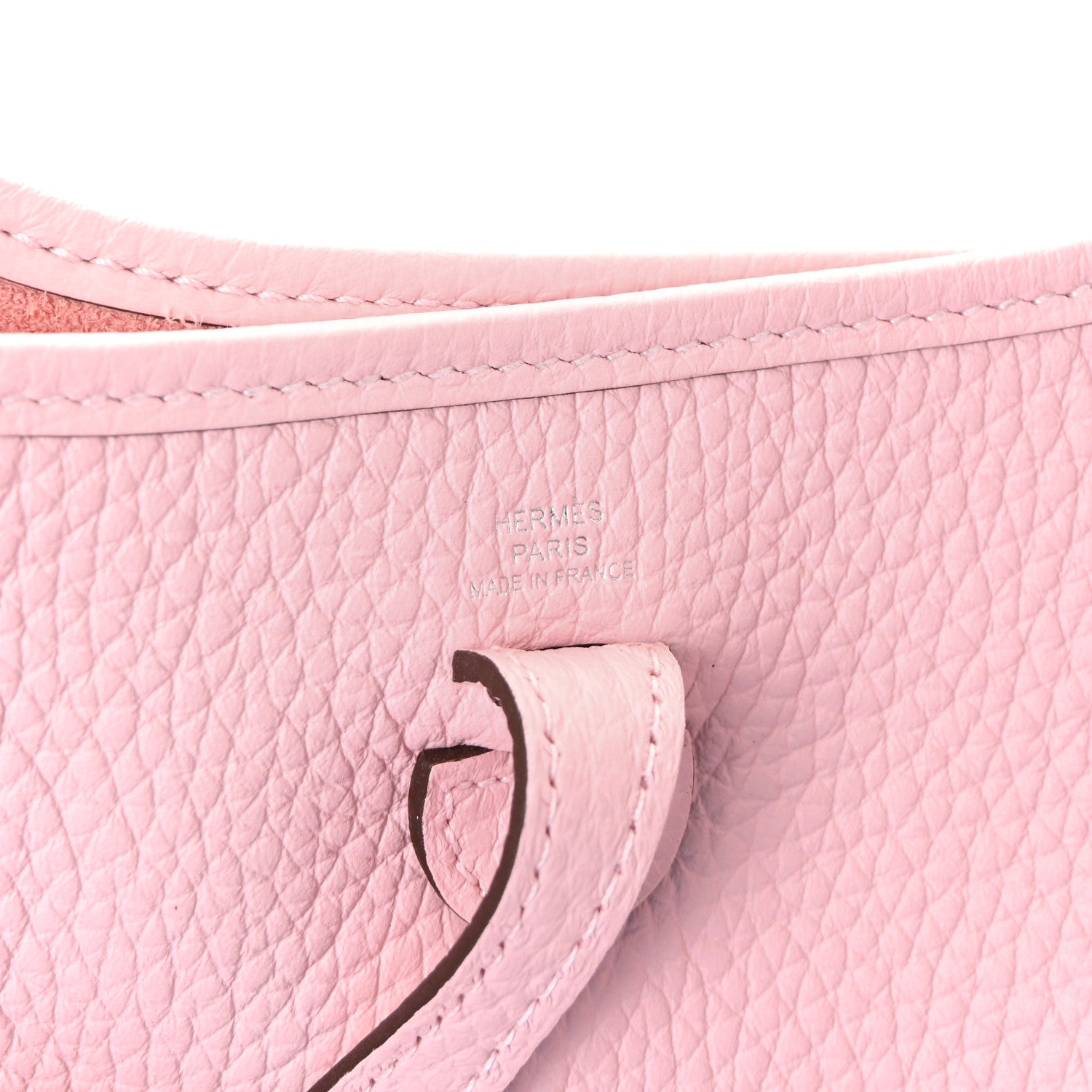 Hermes Taurillon Clemence Evelyne TPM Rose Sakura 1810273