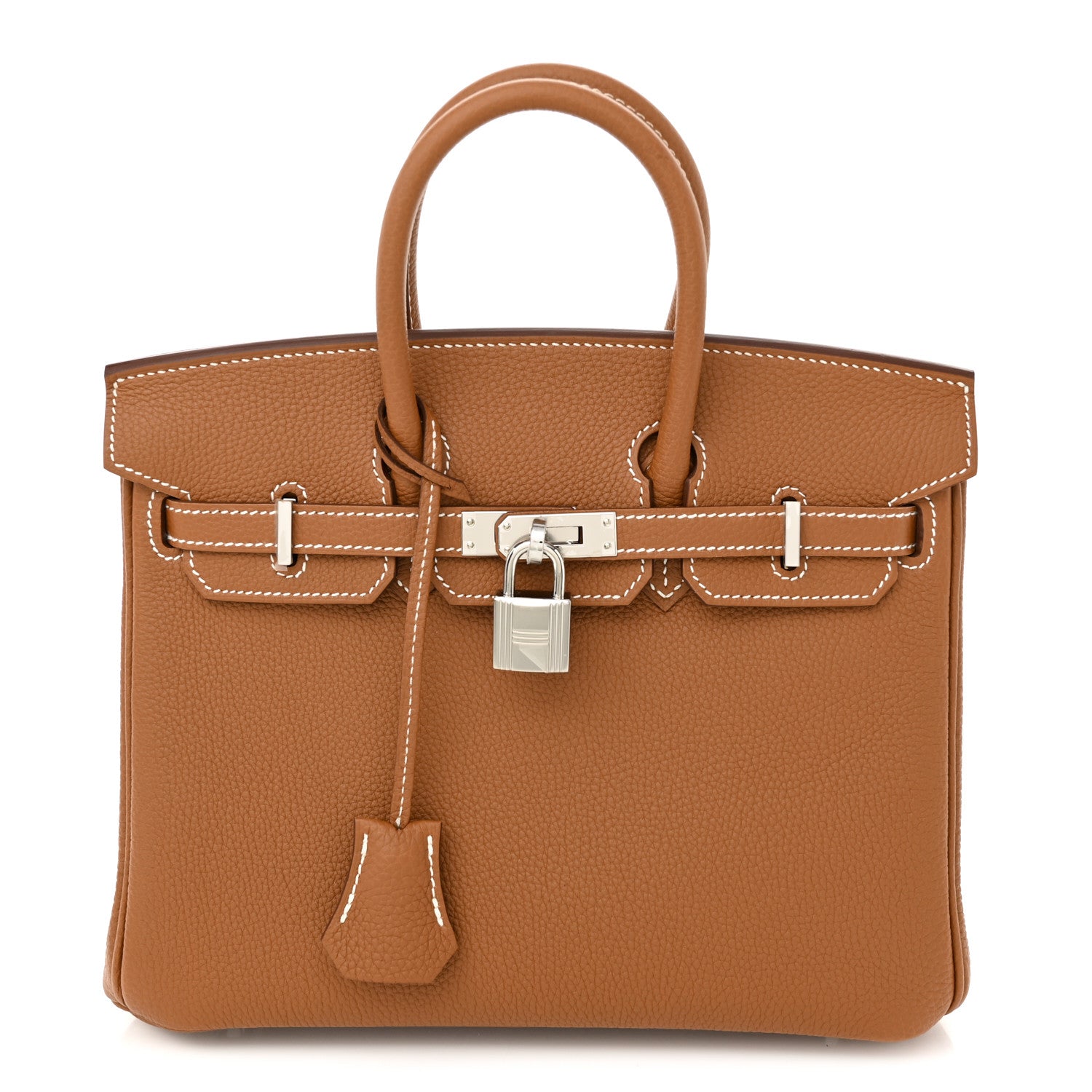 Hermes Togo Birkin 25 Gold 1 of 11