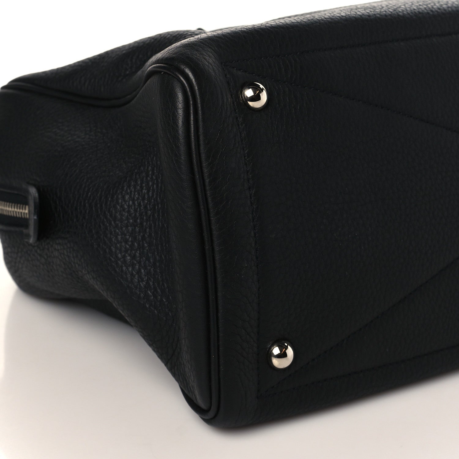 Hermes Taurillon Clemence Victoria II 35 Black 7 of 8