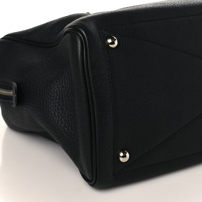 Hermes Taurillon Clemence Victoria II 35 Black 7 of 8