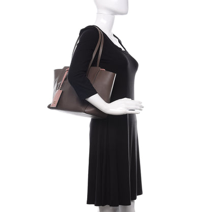 Gucci Dollar Calfskin Small Swing Tote Grey Field Soft Pink 2 of 13