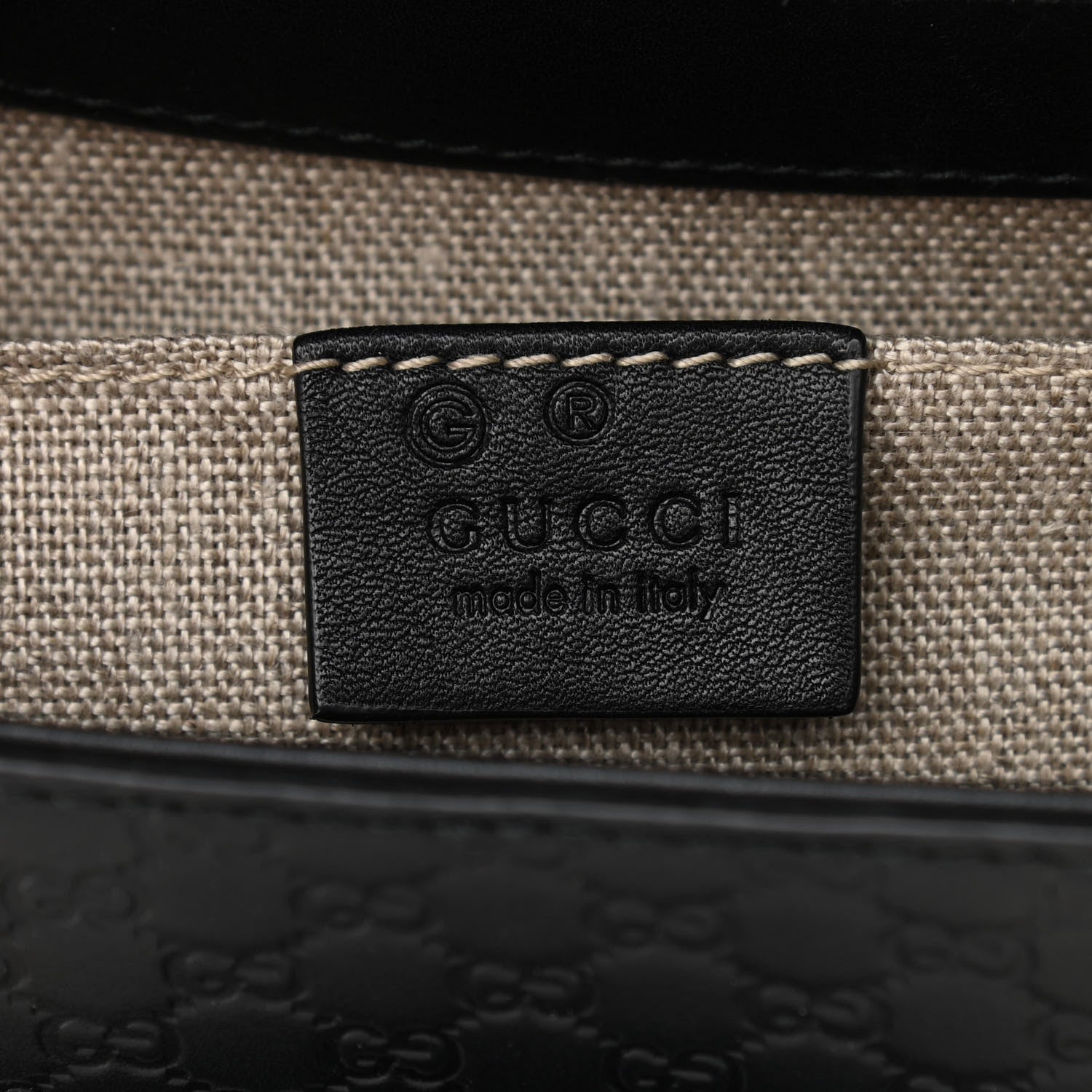 Gucci Microguccissima Medium Emily Chain Shoulder Bag Black 6 of 10