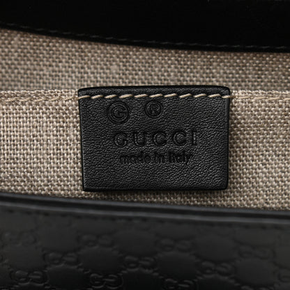 Gucci Microguccissima Medium Emily Chain Shoulder Bag Black 6 of 10