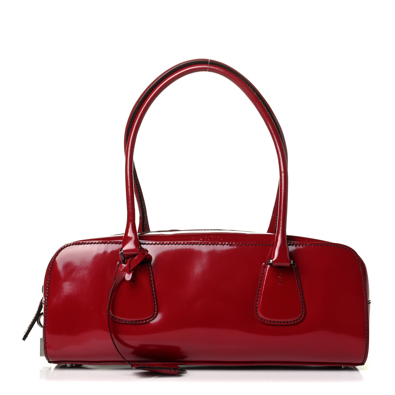 Prada Spazzolato Shoulder Bag Porpora 1 of 7
