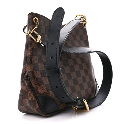 Louis Vuitton Damier Ebene Odeon PM Black 3 of 10