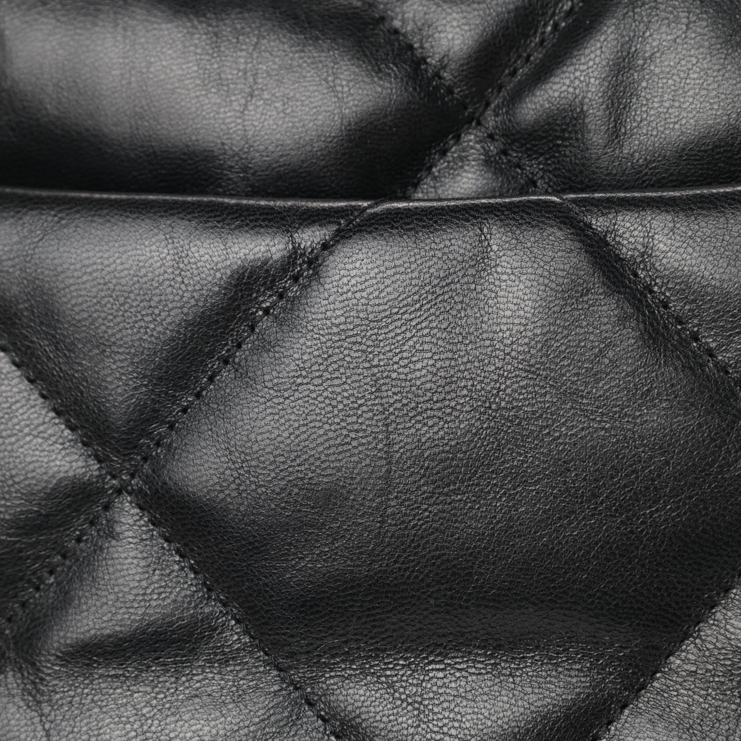 Goatskin Quilted Large Chanel 19 Flap Black
