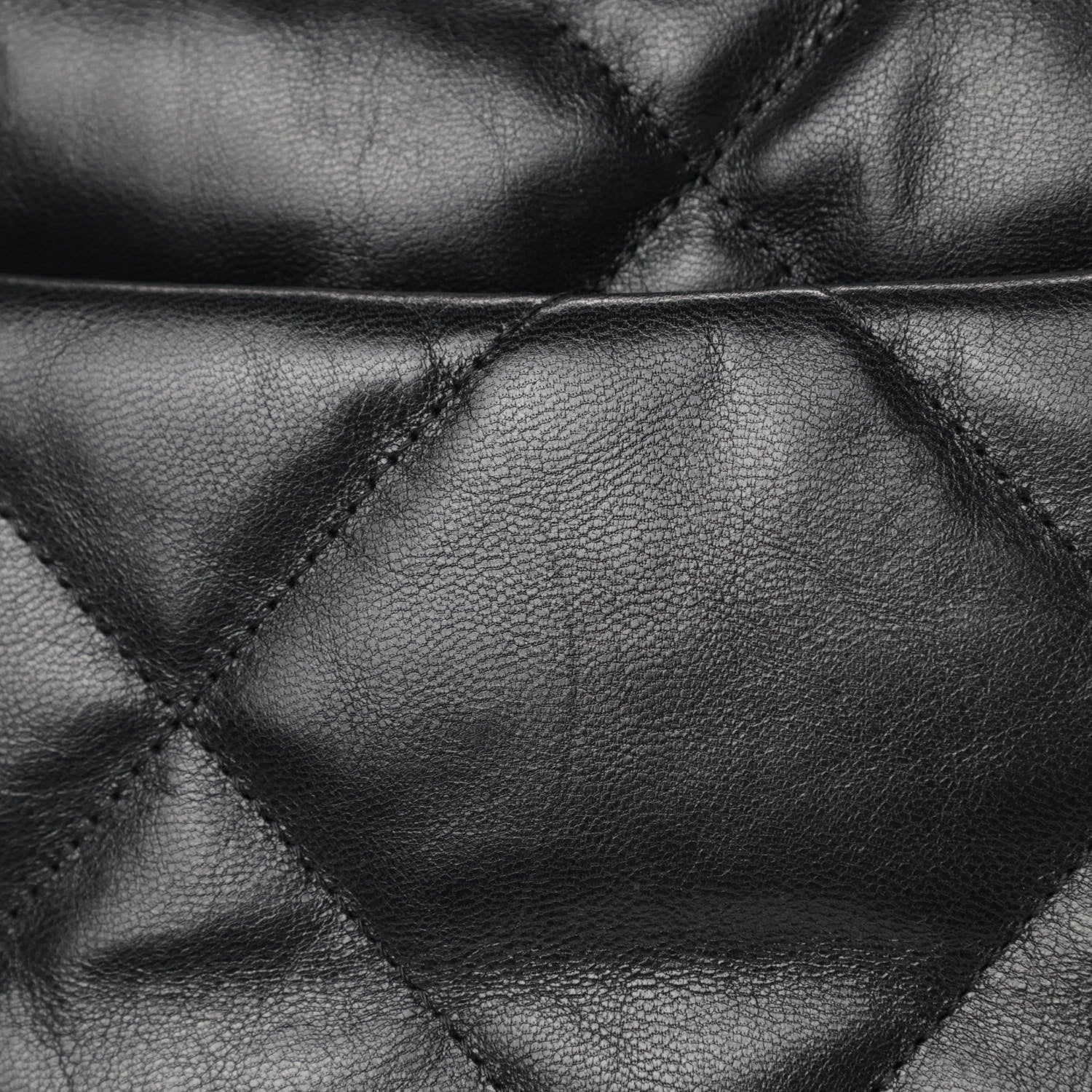 Chanel Goatskin Quilted Large Chanel 19 Flap Black 12 of 13