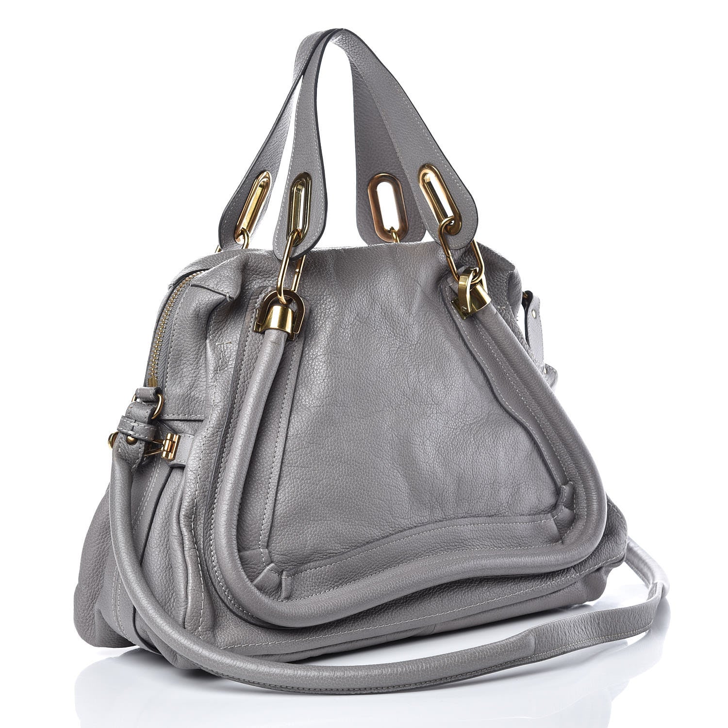 Chloe Calfskin Medium Paraty Cashmere Grey 3 of 14