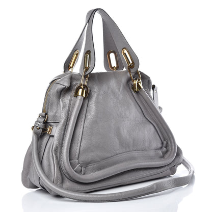 Chloe Calfskin Medium Paraty Cashmere Grey 3 of 14