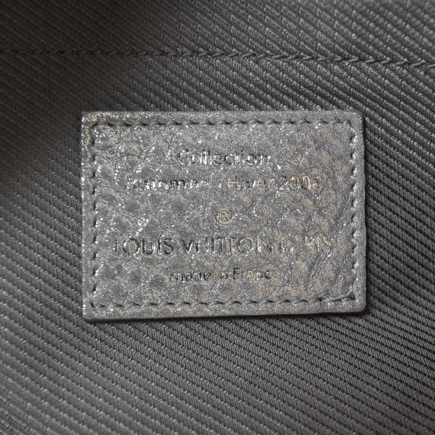 Louis Vuitton Monogram Shimmer Comete Silver 7 of 9