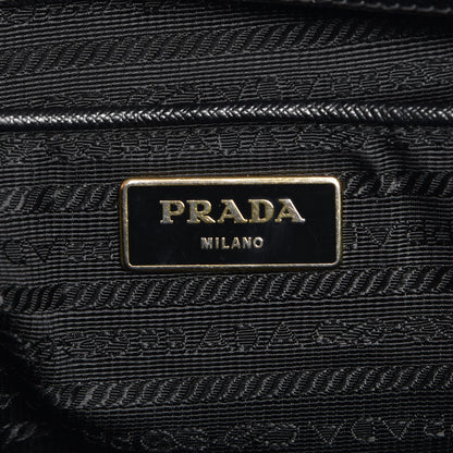 Prada Saffiano Lux Extra Large Galleria Double Zip Tote Black 6 of 9