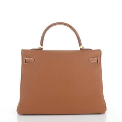 Hermes Togo Kelly Retourne 35 Gold 4 of 24