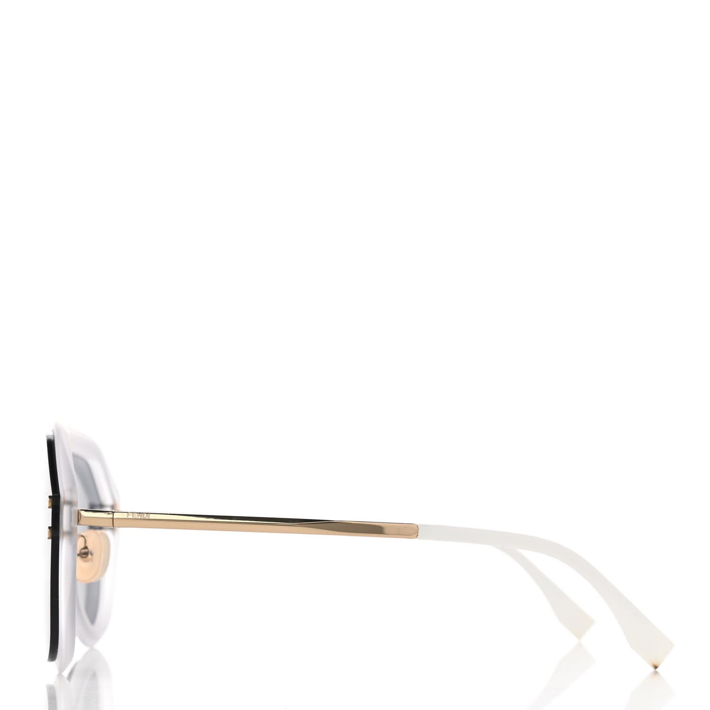 FF Fabulous Shield Sunglasses FF M0039/G/S Transparent White